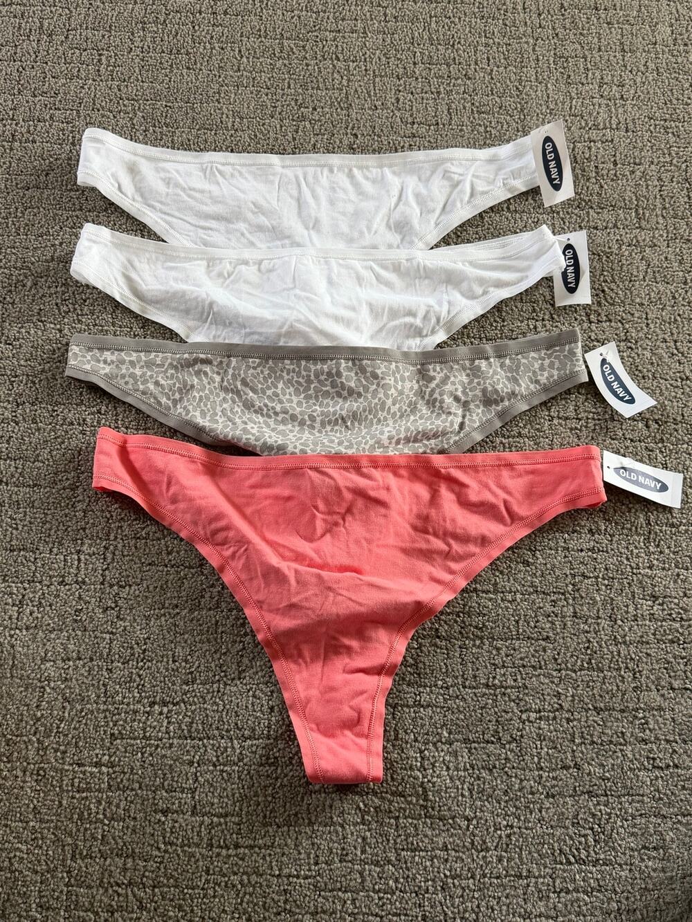 Old Navy XXL Thong Panties Bundle (4) New